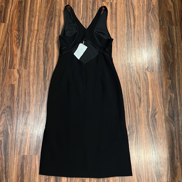 Grey Jason Wu Stretch V-Neck Dress - Picture 10 of 15